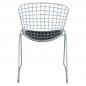 Mobile Preview: Harry Bertoia  Wire Stuhl Chrom-Woodwell