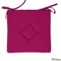 Preview: Stuhlkissen Bono in Farbe Dunkelrosa Preview: Stuhlkissen Bono in Farbe Dunkelrosa