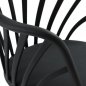 Preview: Anais Esszimmerstuhl in schwarzer Farbe