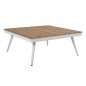 Preview: Ecksofa mit großen Stoffkissen in Grau Preview: Ecksofa mit großen Stoffkissen in Grau