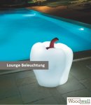 Lounge Beleuchtung "PEPPER" 650x710 mm | LED Design Möbel für Ihren Garten und Ihre Terrasse