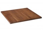 Tischplatte aus massivem eichenholz 70x70 cm