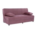 3-Sitzer Schlaf-Sofa EGE mit Stauraum | In Altrosa