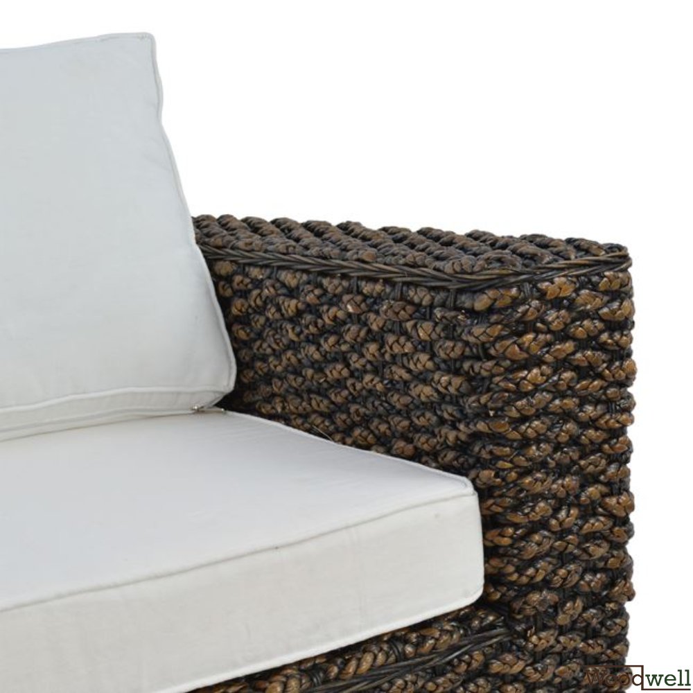 Handgefertigte Sofaecke Bamboo ROCKY II mit 4 Sitzen und Tisch Handgefertigte Sofaecke Bamboo ROCKY II mit 4 Sitzen und Tisch