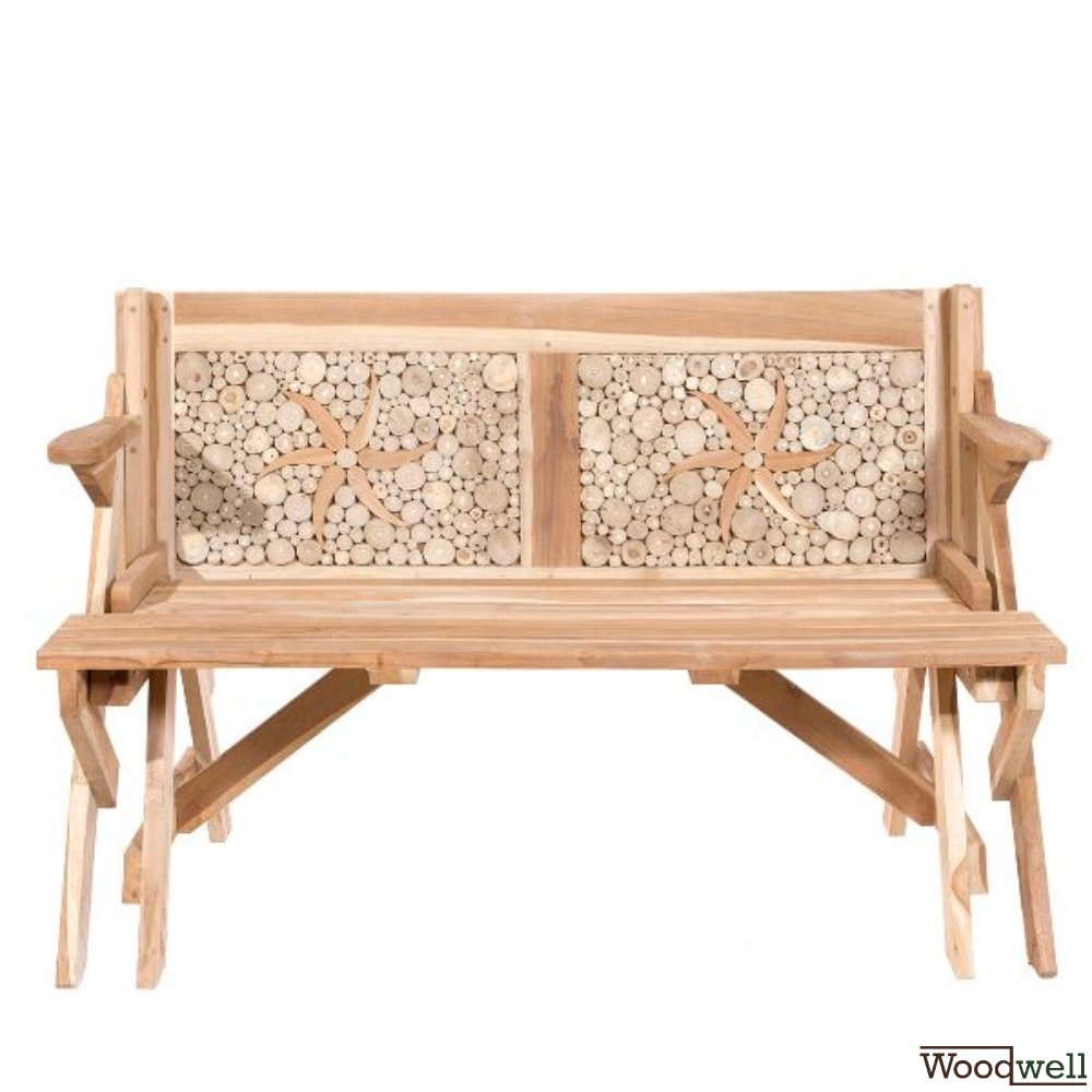 Magic Gartenbank mit Umwandlung zur Tisch-Bank-Kombination Magic Gartenbank mit Umwandlung zur Tisch-Bank-Kombination