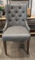 Mobile Preview: "Chesterfield" dining chair grey