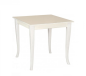 Preview: Stable wooden table with antique design | In white Preview: Stable wooden table with antique design | In white