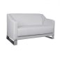 Mobile Preview: "Kizzy" Two-seater sofa in white