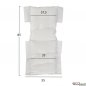 Preview: NAXOS inflatable cushion in cream color Preview: NAXOS inflatable cushion in cream color