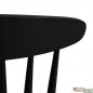 Preview: Marini kitchen and dining room chair made of wood in black