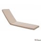 Preview: Waterproof sun lounger cushion in beige