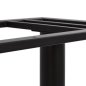 Mobile Preview: Indoor and outdoor metal table frame 40x70x72 cm | black