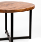 Mobile Preview: Handmade table made of sturdy mango wood