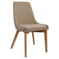 Preview: Brea dining chair made of woven fabric
