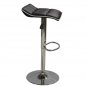 Preview: Barstool Barstool Counter Stool Design Stool | In black with artificial leather