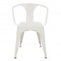 Preview: Metal chair milk white