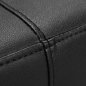 Preview: Sofa 2-seater imitation leather black