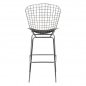 Preview: Bar Stool Harry Bertoia Wire CHROME-Woodwell