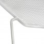 Preview: Metal bar stool, Wire, furniture design, weiß