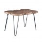 Mobile Preview: Dining table in solid acacia wood | 120x80x40 cm