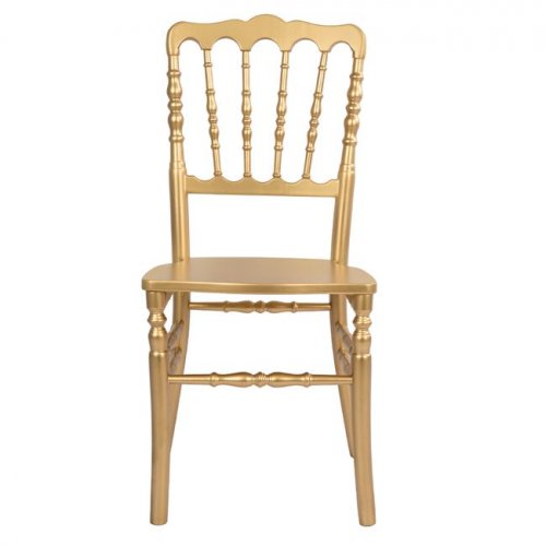 Golden wood chair NAPOLEON