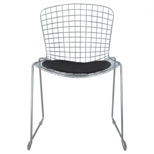 Harry Bertoia  Wire chair  White