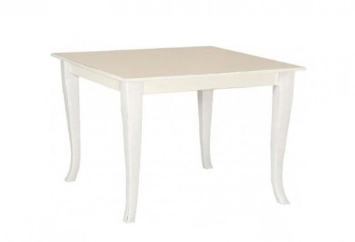 Stable wooden table with antique design | In white Stable wooden table with antique design | In white