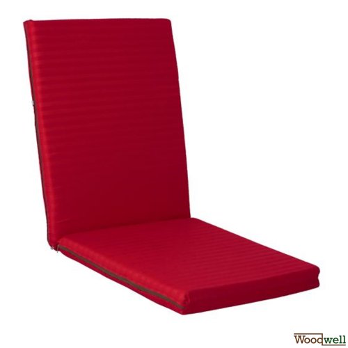 Chair cushion Ithaki in red