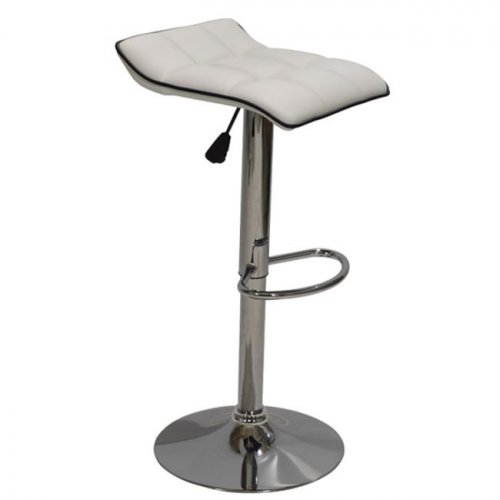 Bar stool bar stool counter stool design stool white imitation leather modern