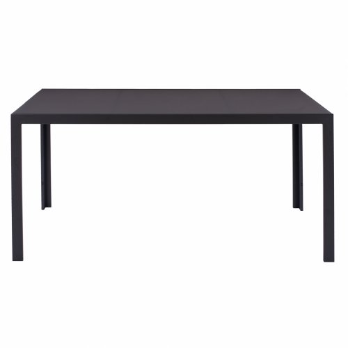 METAL RECTANGULAR TABLE GRAY WITH GRAY GLASS 150X90Χ75cm METAL RECTANGULAR TABLE GRAY WITH GRAY GLASS 150X90Χ75cm
