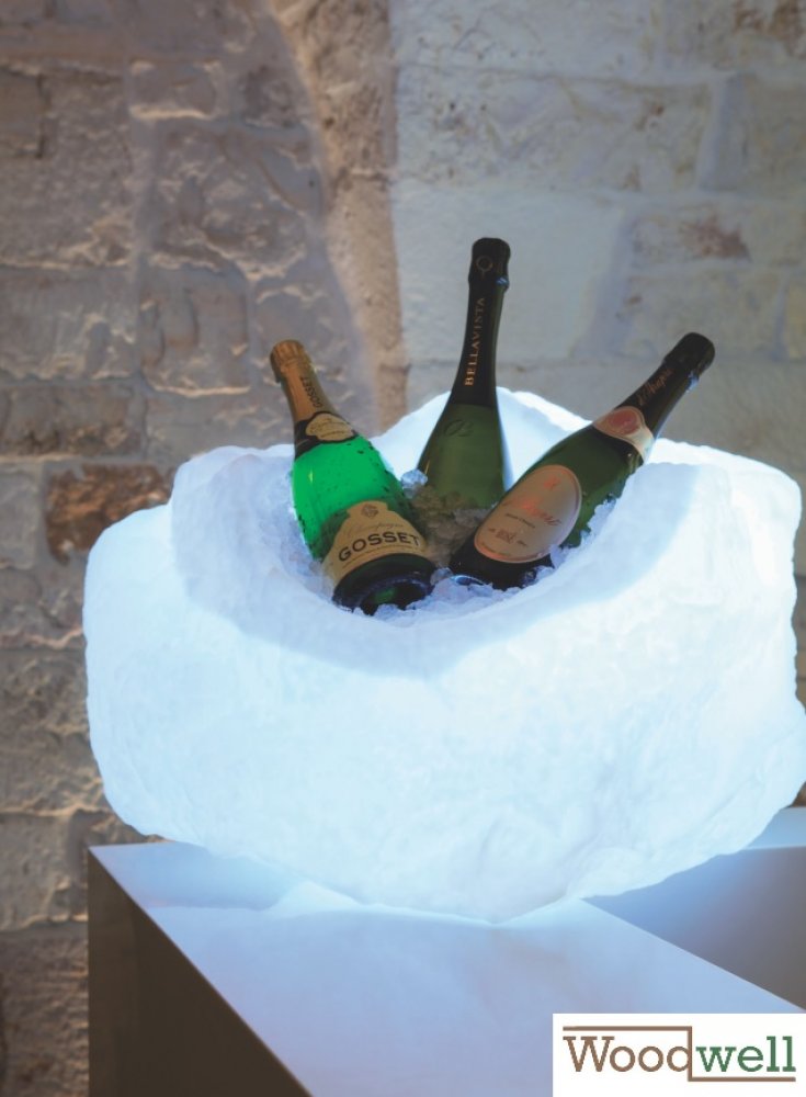Lounge lighting "ICEROCK" | LED design furniture for your garden and your terrace