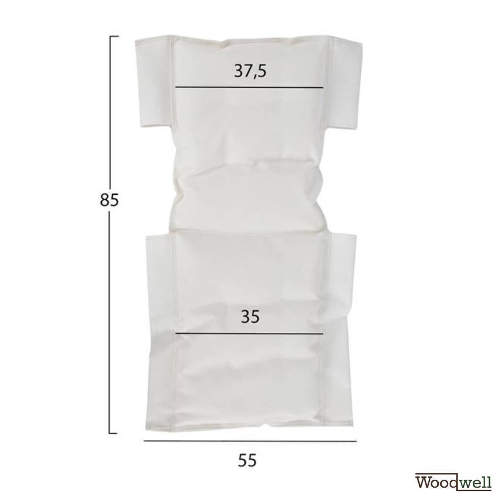NAXOS inflatable cushion in cream color NAXOS inflatable cushion in cream color