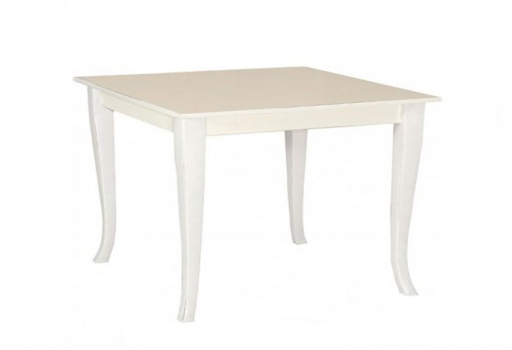 Stable wooden table with antique design | In white Stable wooden table with antique design | In white