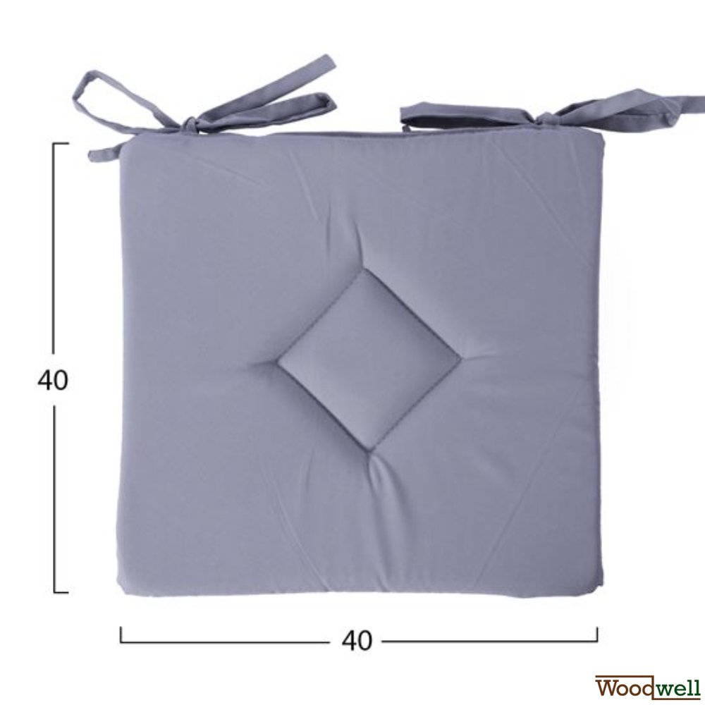 Bono chair cushion in gray color Bono chair cushion in gray color
