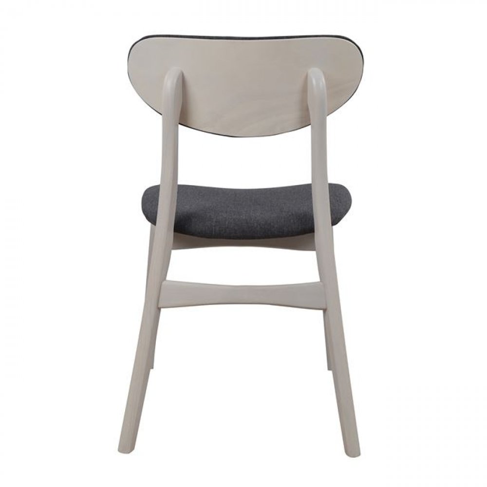 Dining chair WHITE WASH | In gray