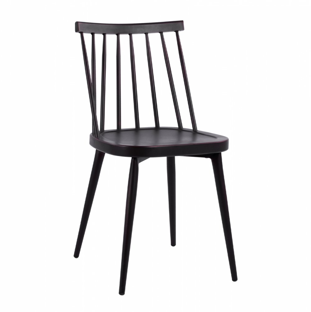 "Vanessa" Aluminum Chair in Brown rusty 44x50x82cm