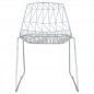 Preview: klassische Draht Stuhl, Harry Bertoia, Möbeldesign