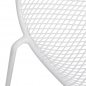 Preview: Metall Stuhl WIRE Möbeldesign | In Weiß
