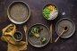 Preview: Flat plate recycled "Bonna Terra Prints" 21cm 6 set