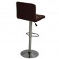 Preview: Barhocker mit Metallgestell braun