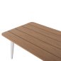 Preview: OUTDOOR-LOUNGE-SET 4-teilig WEISSES ALUMINIUM-PE-TWIST-SEIL-ANTHRAZIT-KISSEN
