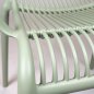 Preview: Sessel "Lola" aus Polypropylen in grün