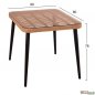 Preview: Allegra Set Wicker in Farbe beige und schwarz.