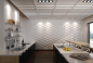 Preview: "Basket" wall panels in white - 1 square meter