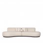 Preview: 4-seater Sofa "Mori" in beige Boucle