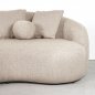Preview: 2-Sitzer Sofa "Nesso" in beigem Boucle