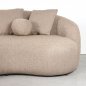 Preview: 2-Sitzer Sofa "Nesso" in braunem Boucle