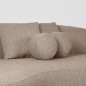 Preview: 3 seater sofa "Nesso" in brown boucle