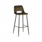 Preview: Σκαμπό Josh bar 42x47x104 εκ Army velvet l black metal