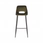 Preview: Σκαμπό Josh bar 42x47x104 εκ Army velvet l black metal
